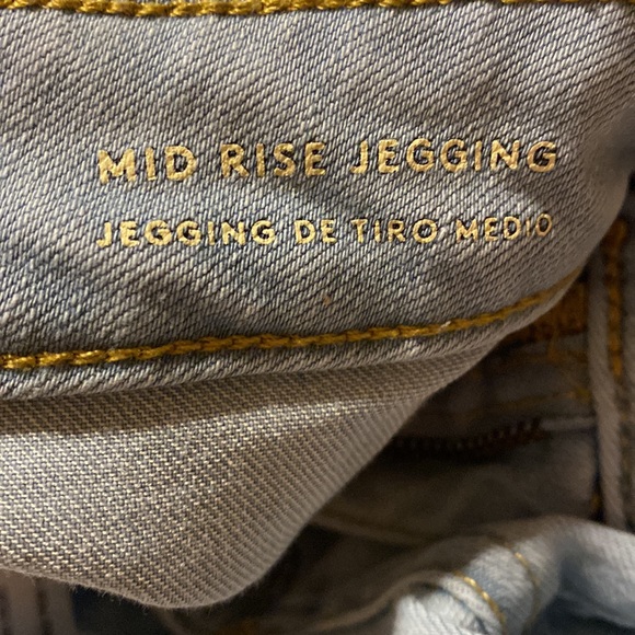 Jeans size 6 short, midrise jegging - Picture 8 of 9